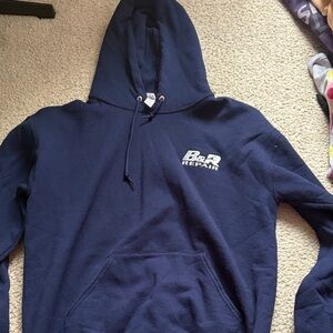Men's Navy Blue Hoodie